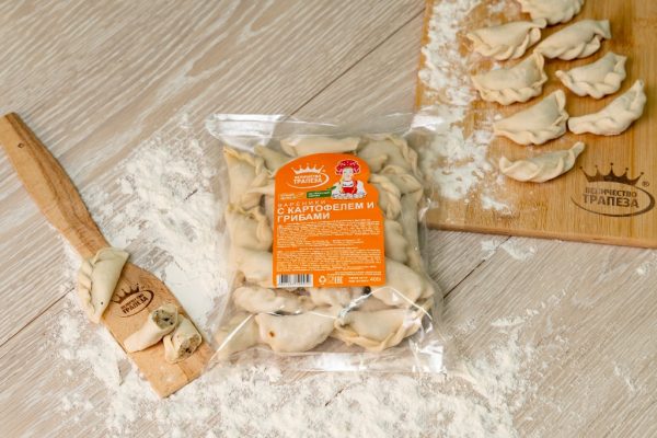 Вареники с картофелем и грибами