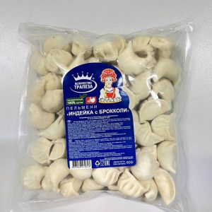 Пельмени "индейка с брокколи"
